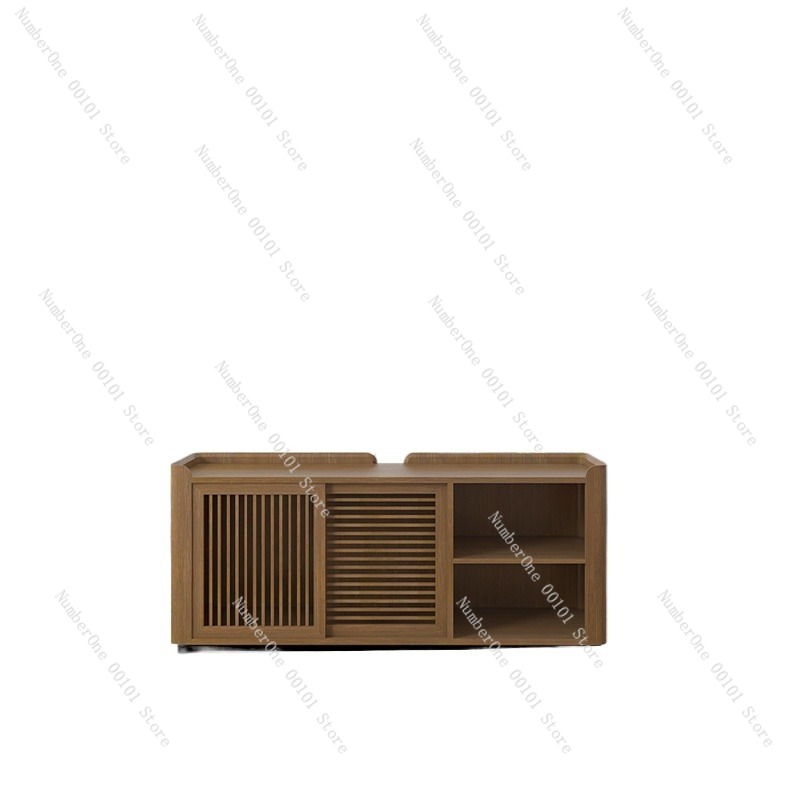 Credenza Office Storage - Elegante Armário Lateral para Escritório Executivo