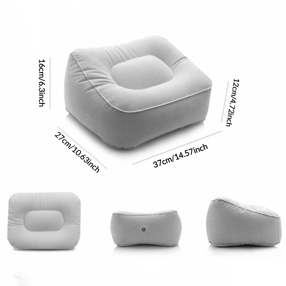 Almofada Inflável para Descans - Office Footrest Cushion avaliação e preço
