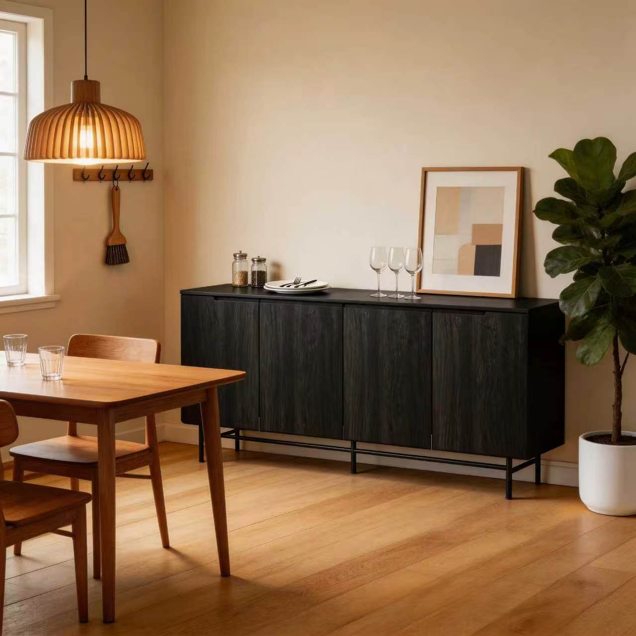 Aparador Grande Canelado de 68 - Credenza Office Storage avaliação e preço