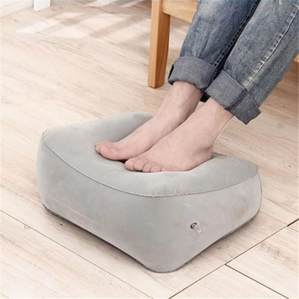 Almofada Inflável Macia para A - Office Footrest Cushion avaliação e preço