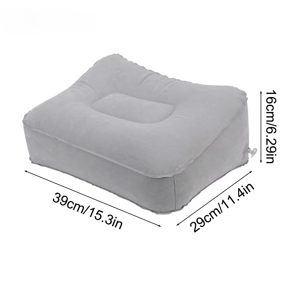 Almofada Inflável Macia para A - Office Footrest Cushion avaliação e preço
