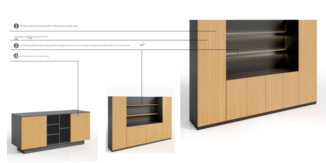 Armário de arquivo MFC mais ve - Credenza Office Storage avaliação e preço