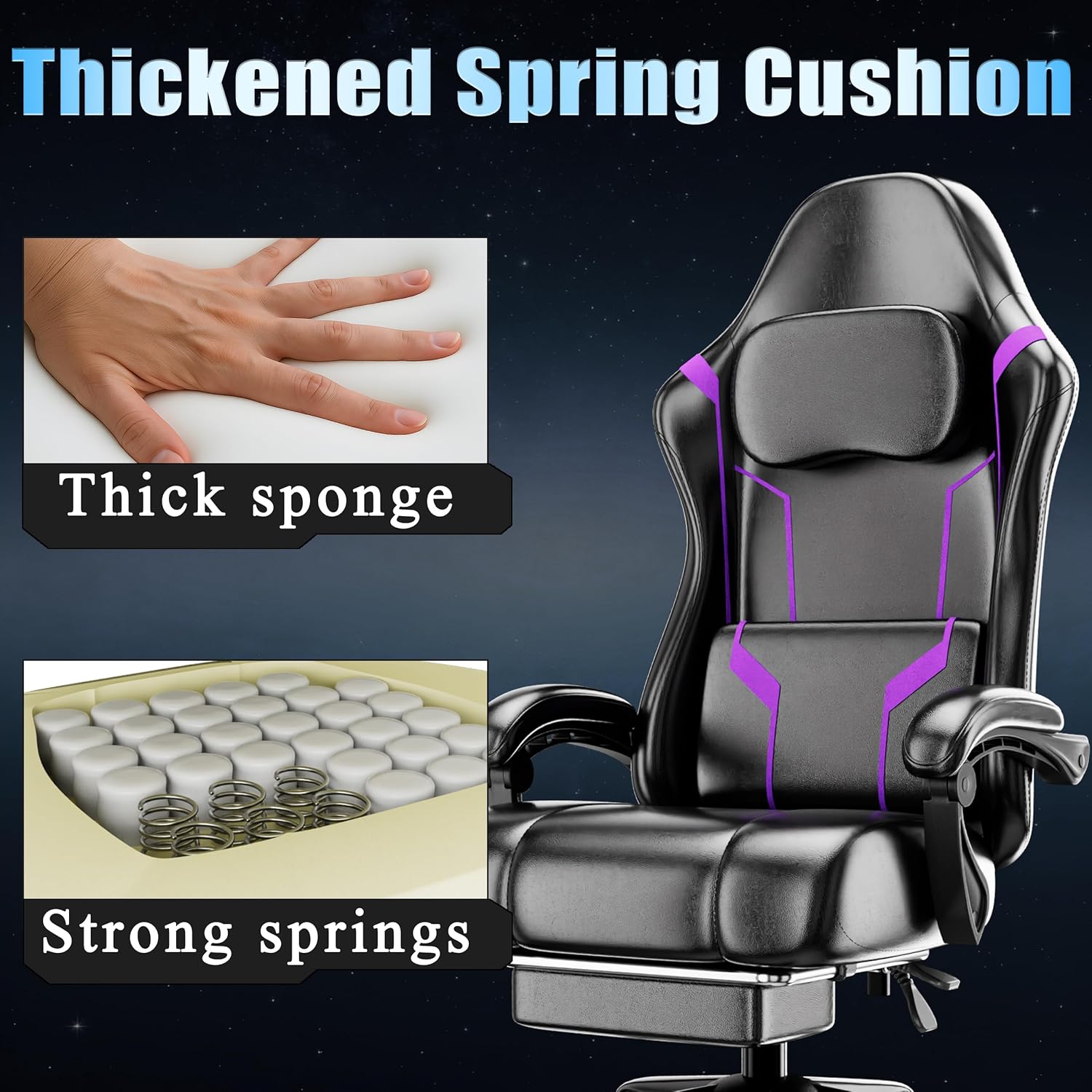 Cadeira Ergonômica para Jogos  - Office Footrest Cushion avaliação e preço