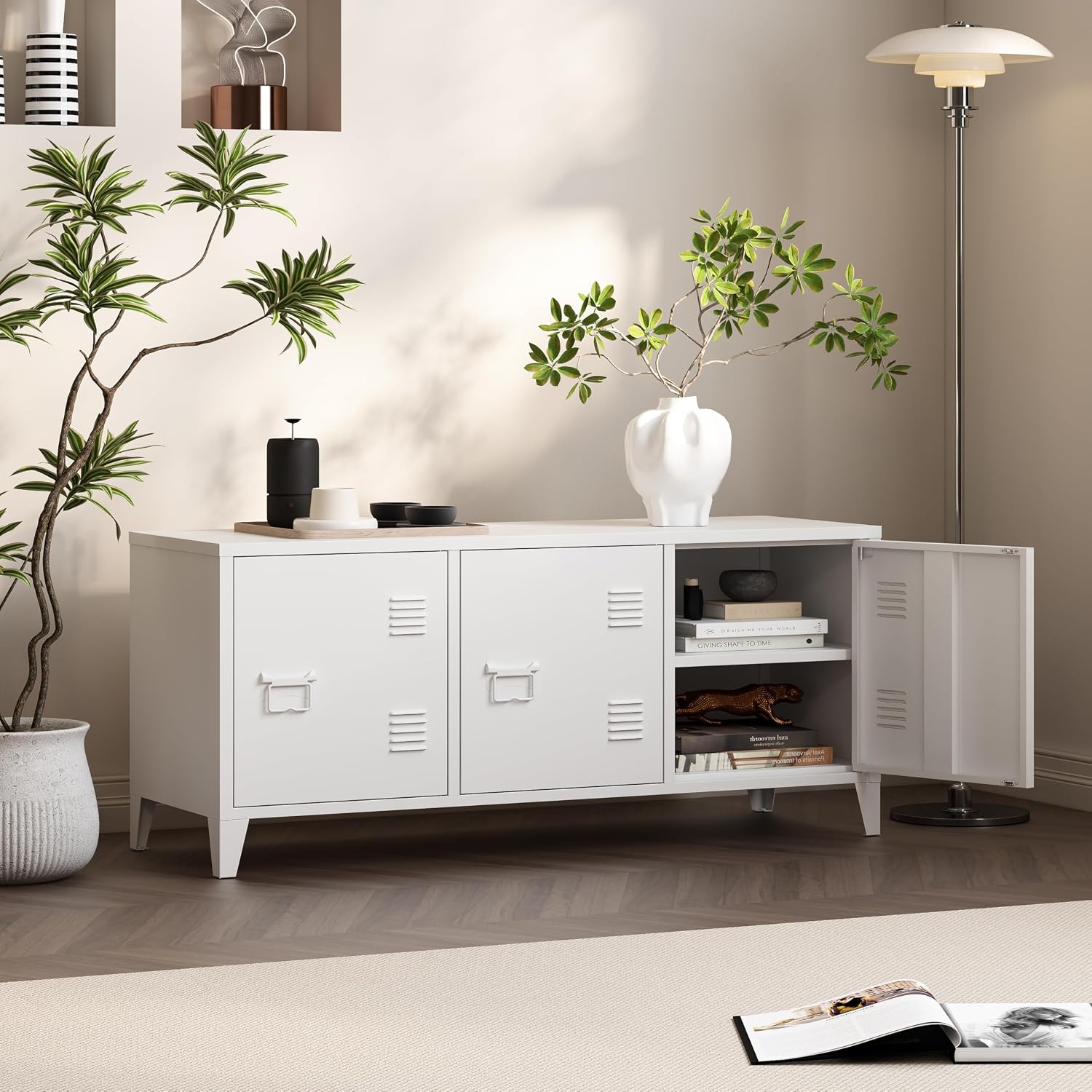 Centro de entretenimento moder - Credenza Office Storage avaliação e preço
