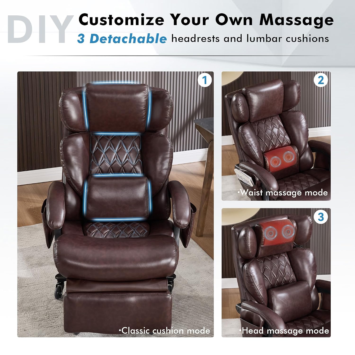 Cadeira de Escritório Ergonômi - Office Footrest Cushion avaliação e preço