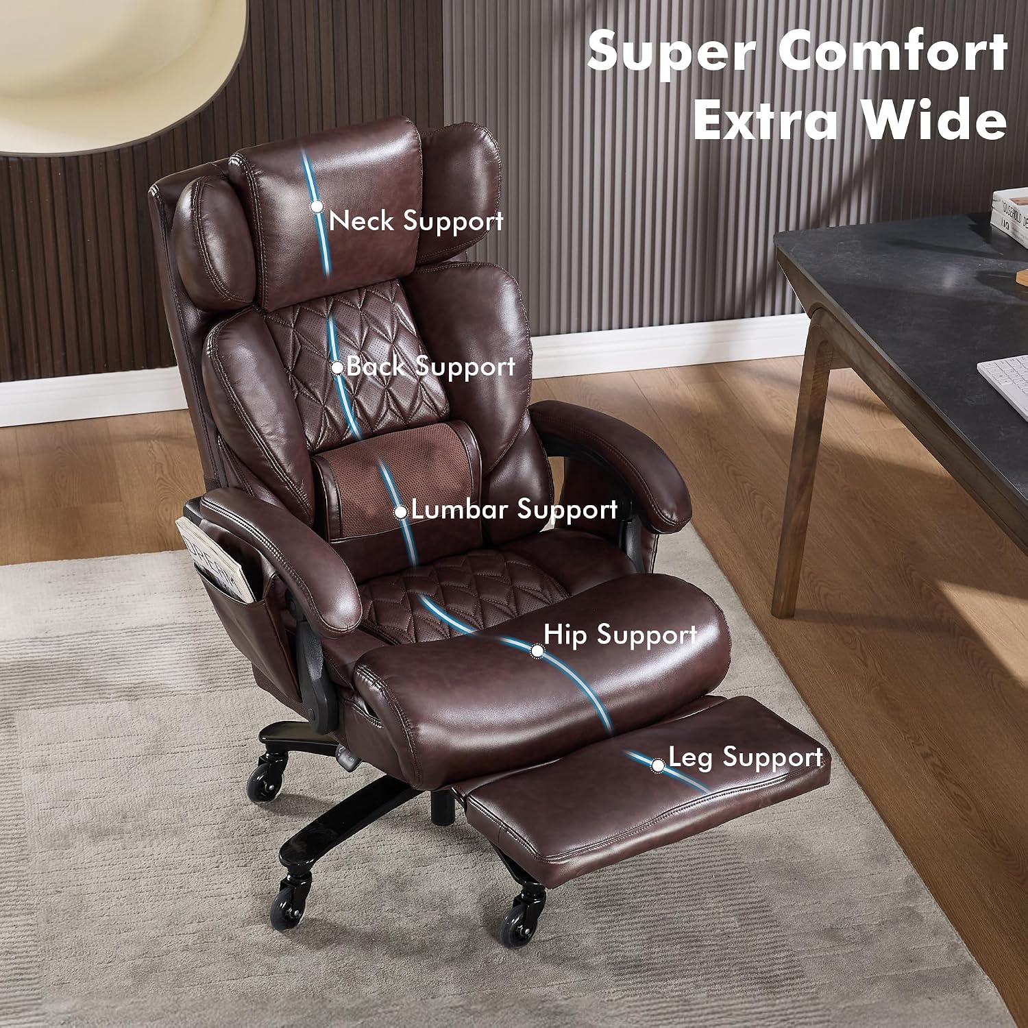 Cadeira de Escritório Ergonômi - Office Footrest Cushion avaliação e preço